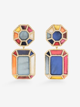 "Vendôme" earrings | Earrings | Jewelry | E-SHOP | Schiaparelli website