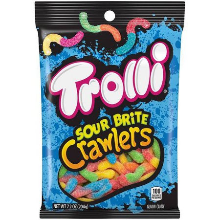 Trolli Sour Brite Crawlers Gummi Worms - 7.2oz : Target