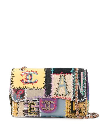 Chanel Pre-Owned Cruise 2011 Patchwork Collection CC Chain Shoulder Bag £7,099 - Buy Online - Mobile Friendly, Fast Delivery