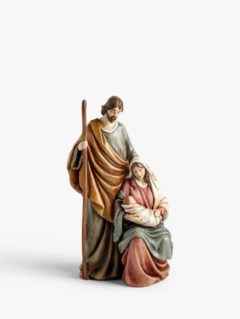 John Lewis & Partners Renaissance Nativity Holy Family Figure at John Lewis & Partners