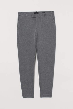 Muscle Fit Suit Pants - Gray
