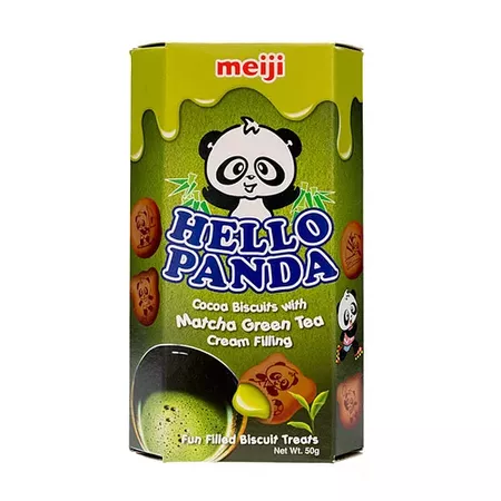 Hello Panda Mathca cream biscuits | Soya Athens-Glyfada