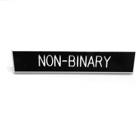 Non-binary pin enby pin lgbt pin pride pin feminist pin | Etsy