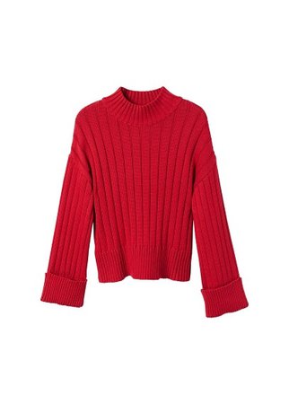 MANGO Knit cotton sweater