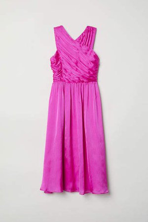 Draped Dress - Pink