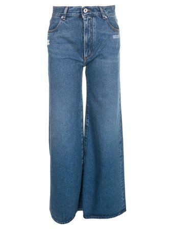 Off-white Wide-leg Jeans