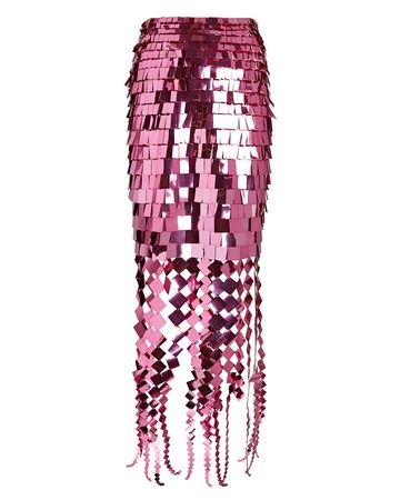Jonathan Simkhai Lucee Paillette-Embellished Midi Skirt | INTERMIX®