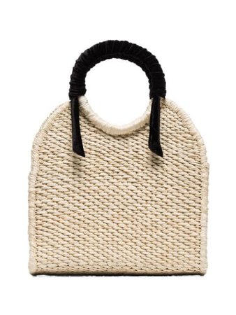 Sensi Studio Mini Straw Top-Handle Bag | Farfetch.com