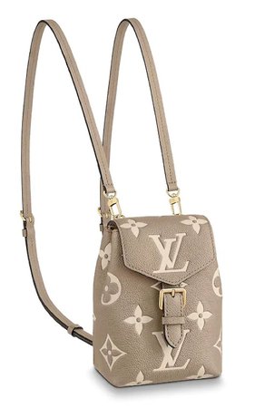 Louis Vuitton tiny backpack in turtledove