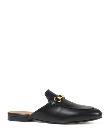 Gucci Princetown Leather Mule | Neiman Marcus