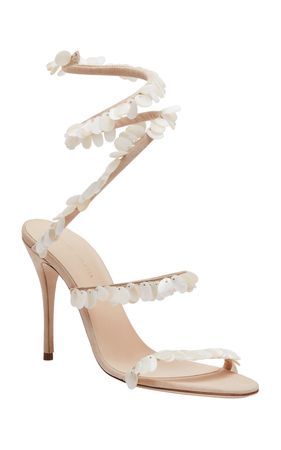 Suede Spiral Heeled Sandals By Magda Butrym | Moda Operandi