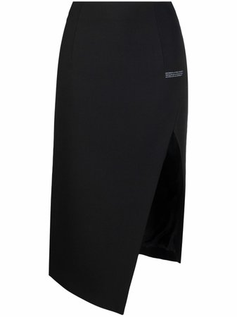 Off-White Corporate high-waist Midi Skirt - Farfetch