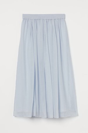 Circle Skirt - Light blue - Ladies | H&M US