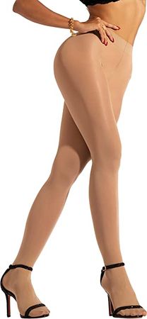 sofsy High Waist Tights for Women - 40 Den Microfiber Opaque Seamless Pantyhose Stockings [Made in Italy] Natural Beige Nude Plus Size XXL : Amazon.ca: Clothing, Shoes & Accessories