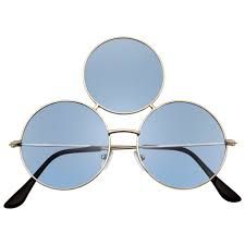 blue third eye sunglasses