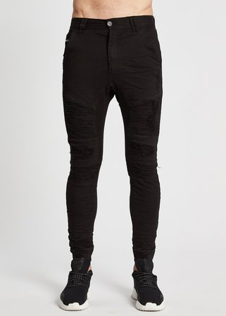 Hellcat Pants Black - Pants - Bottoms - Mens - NXP Clothing