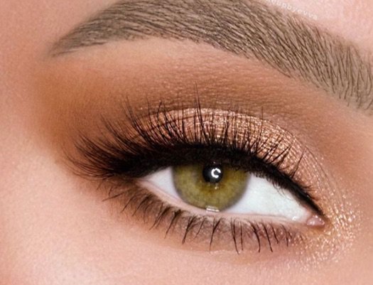 Brown Simple  Eye Makeup