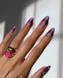 deep purple nails - Google Search