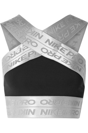 Nike | Pro cropped Dri-FIT top | NET-A-PORTER.COM