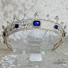 regency blue tiara - Google Search