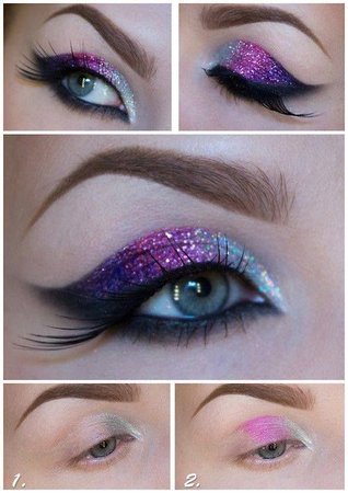 Purple-Glitter-Fairytale-Makeup.jpg (500×707)