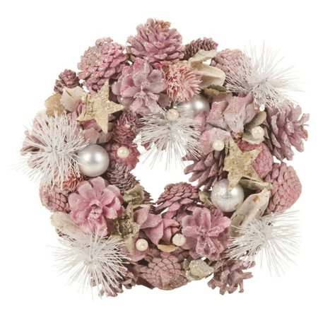 Blush Pink Christmas Wreath