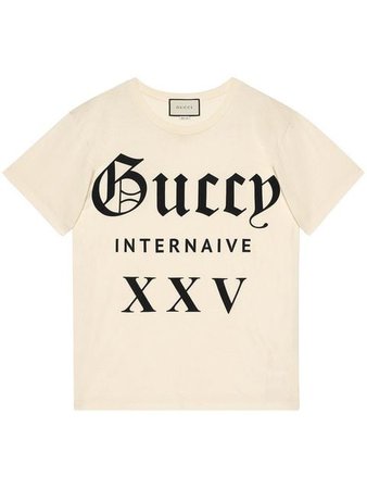 Gucci Playera Guccy Internaive XXV - Farfetch