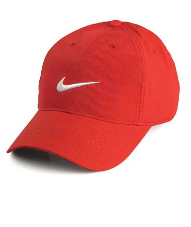 red Nike hat