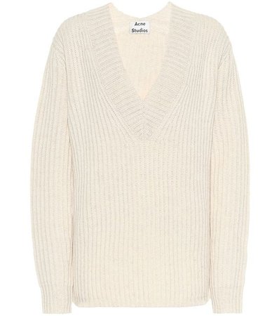 Acne Studios Ribbed-knit wool sweater