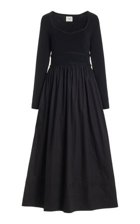 Audrey Braided Linen Midi Dress By Aje | Moda Operandi