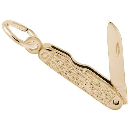 gold pocket knife