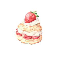strawberry shortcake pink aestehtic
