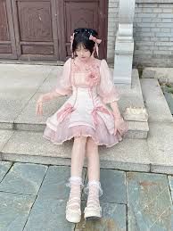 New Chinese Traditional Pink Lolita Dress For Women Cosplay Costumes 2023 New Summer Improved Hanfu - Google Search