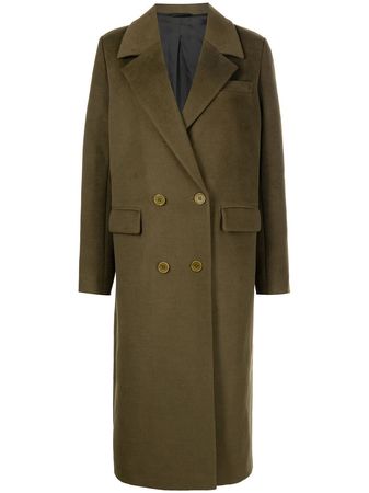 Apparis buttoned-up double-breasted Coat - Farfetch