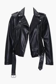plus size leather jacket