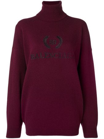 Balenciaga Suéter Con Logo Bordado - Farfetch