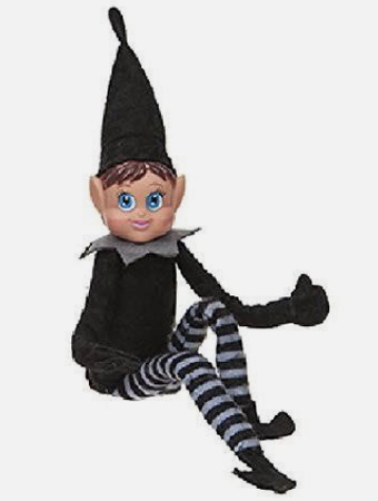 elf on the shelf black outfit