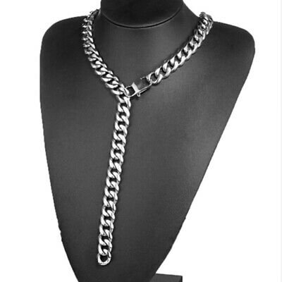 Xxxtentacion Choker Tail Hip Hop Rapper Stainless Steel Silver Cuban Necklace | eBay