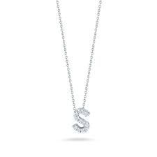necklace letter s - Google Search