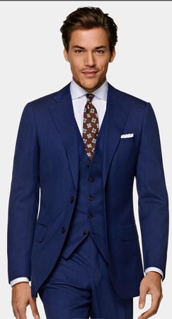 men’s suit supply lazio blue