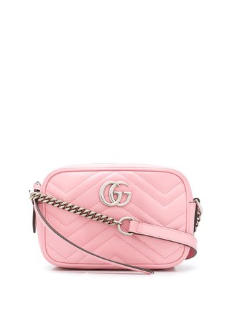 Gucci Quilted GG Motif Crossbody Bag - Farfetch
