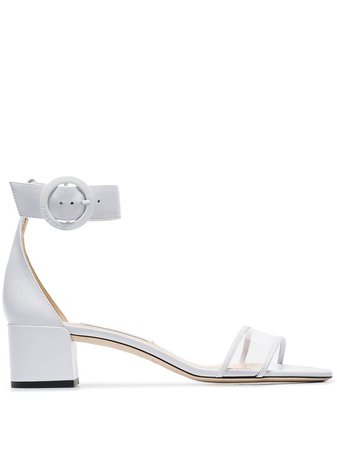 Jimmy Choo Jaimie 40 leather and PVC sandals