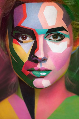 colorful-angular-face.jpg (600×900)