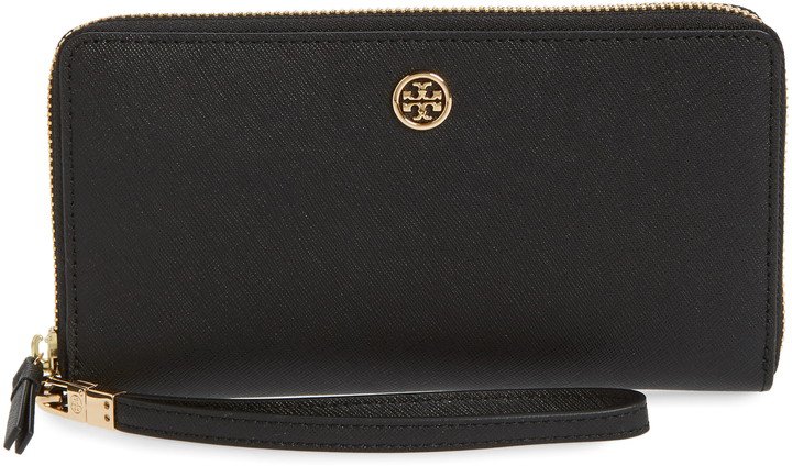 Robinson Zip Leather Continental Wallet