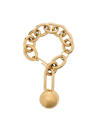 Shop gold Jil Sander sphere chain bracelet with Express Delivery - Farfetch