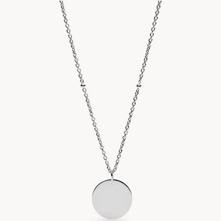 long silver medallion necklace - Google Search