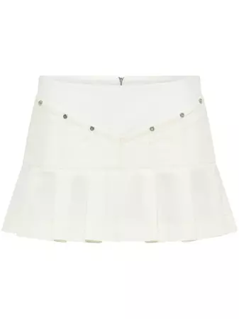 Dion Lee Wrench Pleated Mini Skirt - Farfetch