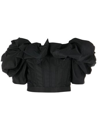 Alexander McQueen off-shoulder corset-style Top - Farfetch