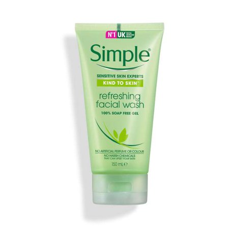 Kind to Skin Refreshing Facial Gel Wash | Simple® Skincare