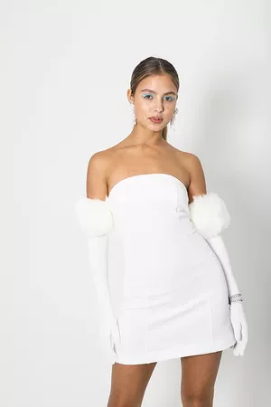 Cupid dress and gloves - White | Mysite 2
